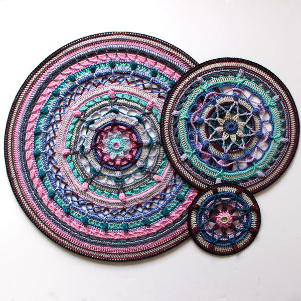 Garenpakket: Trinity Mandala's - Time Traveler - It's all in a nutshell