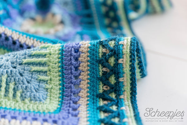 Garenpakket: Nuts About Squares - SEA - It's all in a nutshell