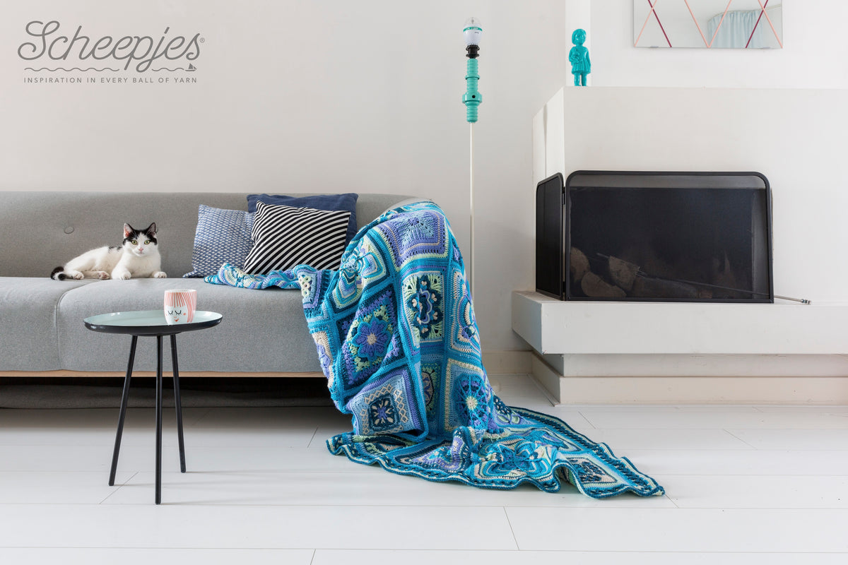 Yarn Kit Nuts About Squares SEA It's all in a nutshell