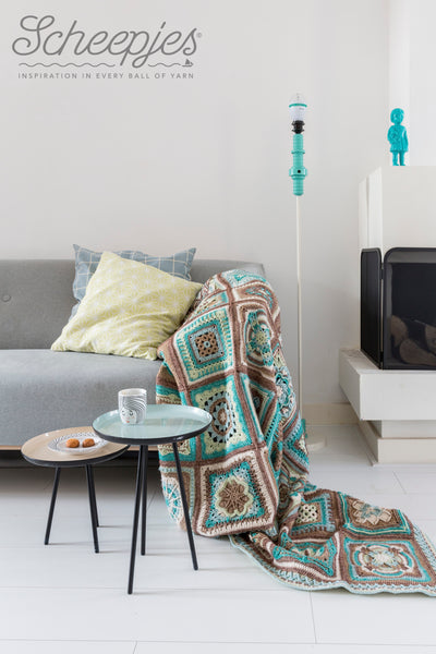 Garenpakket: Nuts About Squares - EARTH - It's all in a nutshell