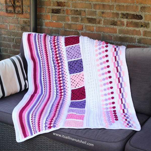 Garenpakket: TLC Blanket - Meadow - It's all in a nutshell