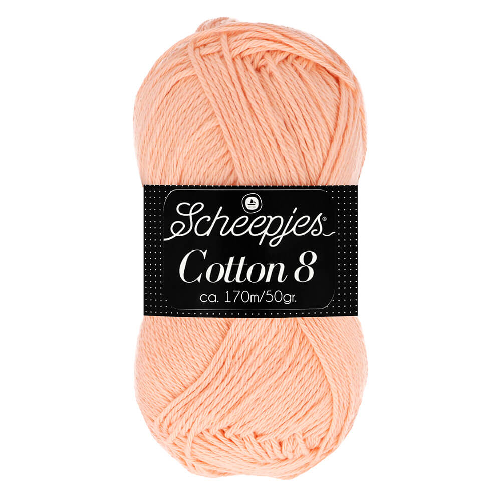 Scheepjes Cotton 8 - Light Orange (715)