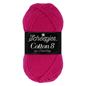 Scheepjes Cotton 8 - Fuchsia (720)