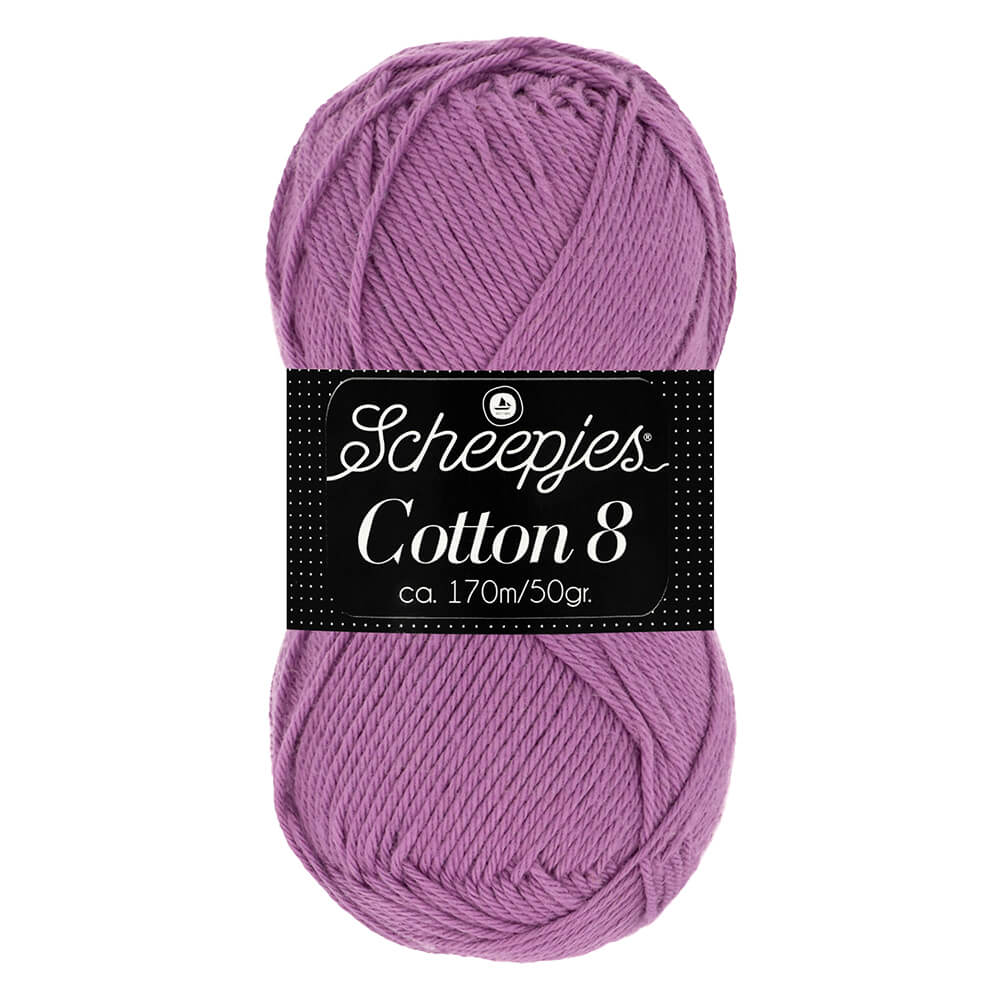 Scheepjes Cotton 8 - Purple (726)