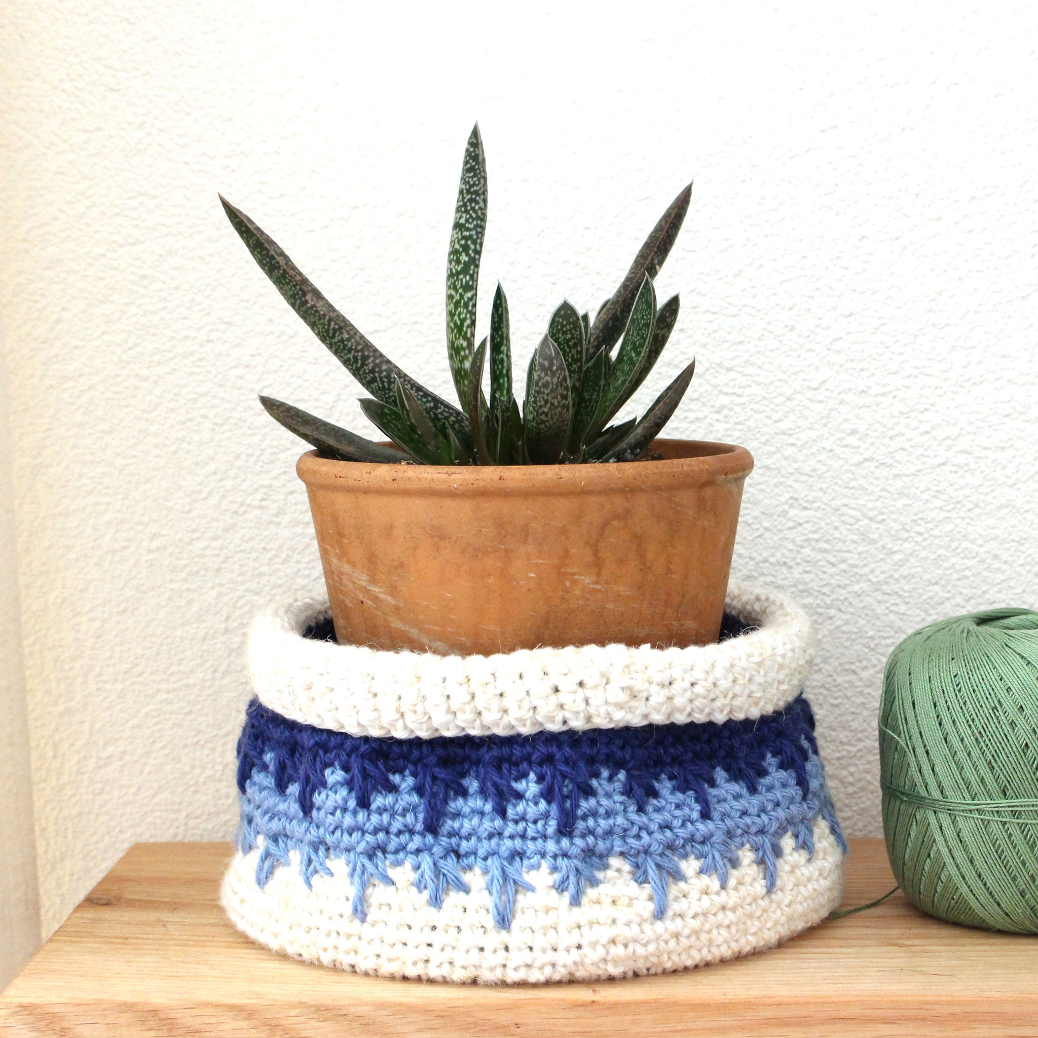 Patroon : Bird Feet Basket - It's all in a nutshell