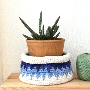 Patroon : Bird Feet Basket - It's all in a nutshell