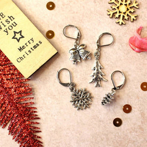 Stitch markers: Christmas