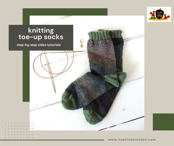 Pattern: Happy Toe-Up Socks