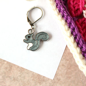 Stitch marker: squirrel