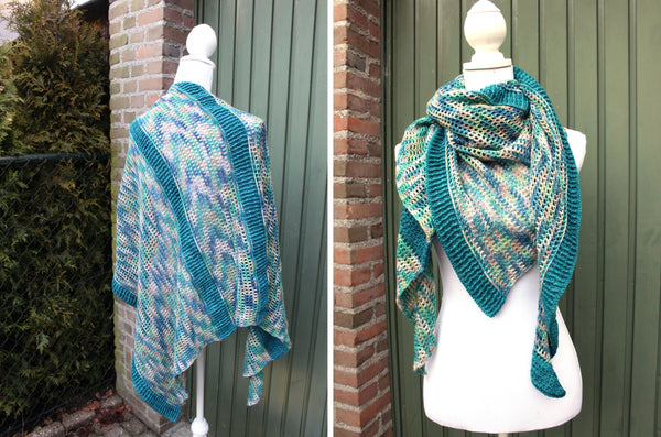 Patroon : Rippling Water Shawl