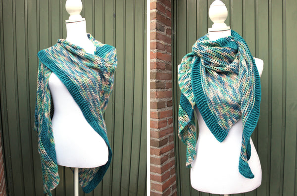 Patroon : Rippling Water Shawl
