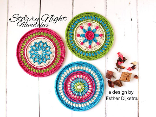 Garenpakket: Starry Night Mandala's