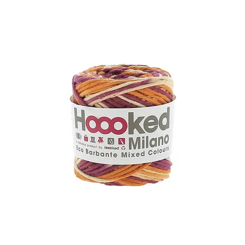 Hoooked Milano Eco Barbante Mixed - Bombay Flush (50g) - It's all in a nutshell
