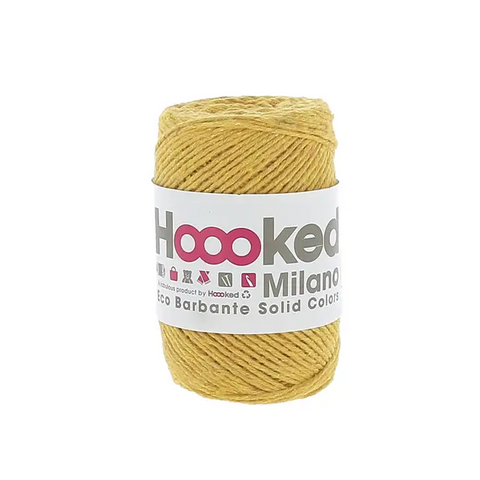 Hoooked Milano Eco Barbante Solid - Curry (100g) - It's all in a nutshell