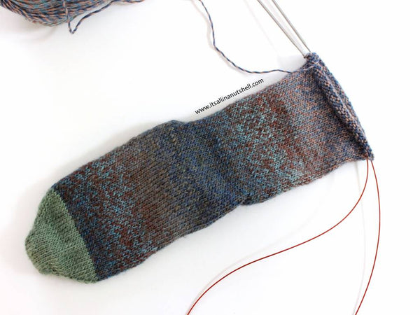 Pattern: Happy Toe-Up Socks