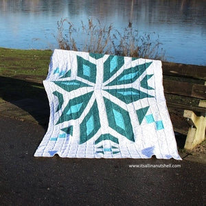 Patroon : Snowflake Blanket - It's all in a nutshell