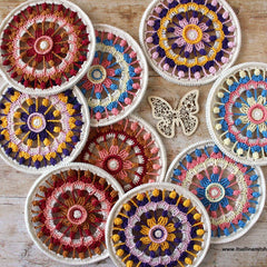 Pattern: Summer Flower Mandalas