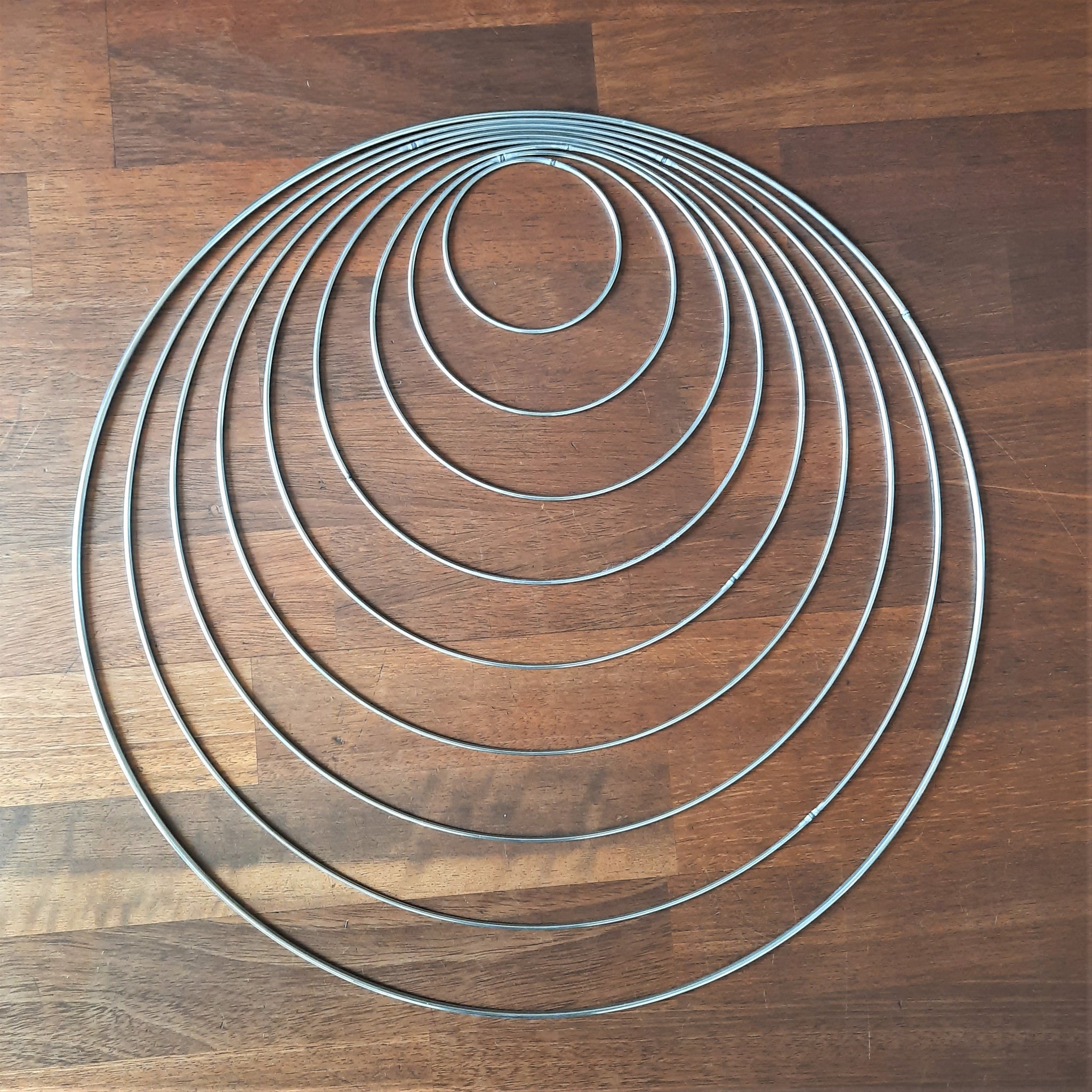 25cm diameter mandala ring - It's all in a nutshell