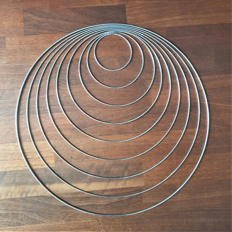40cm diameter mandala ring - It's all in a nutshell